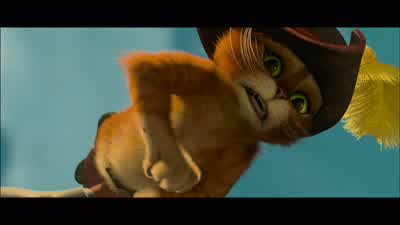 Is it true a cat always lands on its feetNo That is just a rumor spread by dogs - Puss in Boots