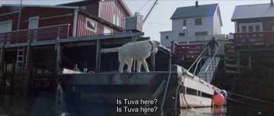 - Is Tuva here? Where is she?
- We were going to swim to the dock. - Breaking Surface
