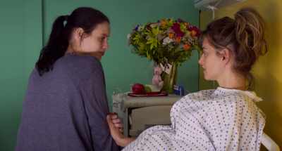 - Is yours under observation too?
- Yes, she is. - Parallel Mothers