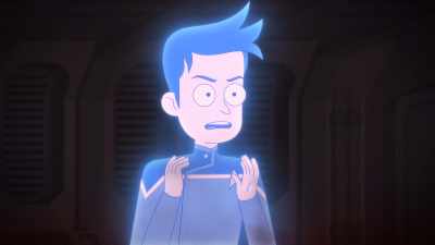 Is what they were all
chanting. We were all doing it - Star Trek: Lower Decks
