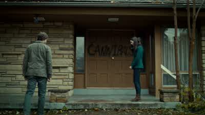 I was sort of expecting a body outline in chalk or tape. - Hannibal