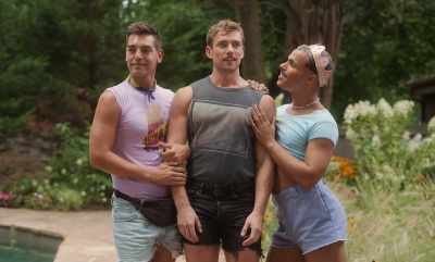 -Is this where the orgy is?
-(BOTH LAUGHING) - Fire Island