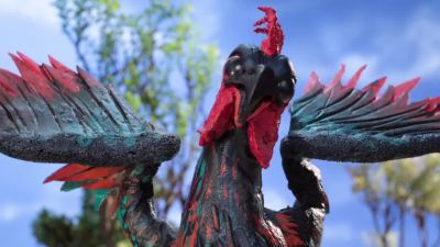 Is this why they say don't put
all your eggs into one basket? - Robot Chicken