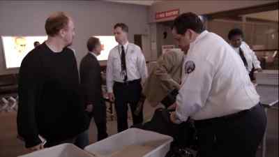 Is this your bag, sir? Yeah. - Louie