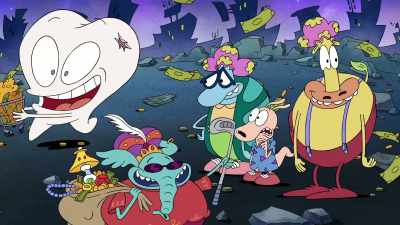 Isn't all of this looting illegal - Rocko's Modern Life: Static Cling