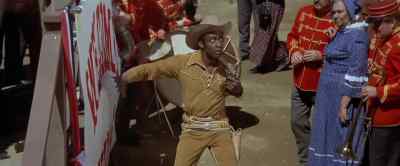 Isn't anybody going to
help that poor man? - Blazing Saddles