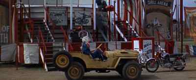 Isn't that Charlie's
motorcycle? - Roustabout