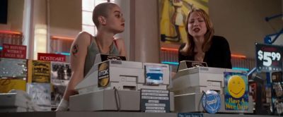 Isn't it customary to leave the scene after committing a crime - Empire Records