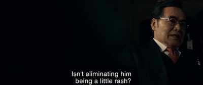 Isn't eliminating him
being a little rash? - Shin Ultraman