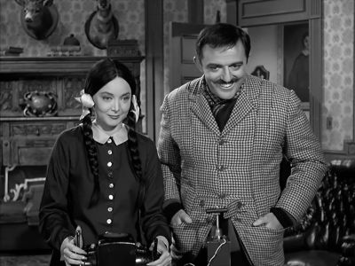 Isn't it exciting? One train going east,
the other one going west. - The Addams Family