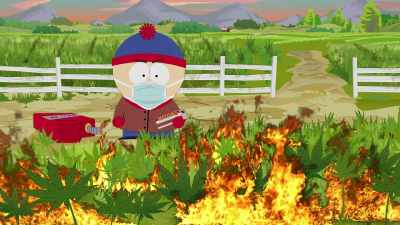 Isn't it great
to see Grandpa, kids? - South Park: Post COVID: The Return of COVID