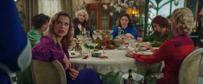 Isn't it hard for you to be here,
away from everyone, - 7 Women and a Murder