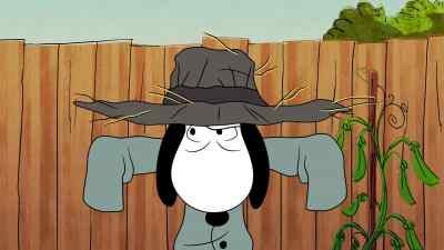 Isn't Lucille's garden
coming along nicely, sir? - The Snoopy Show