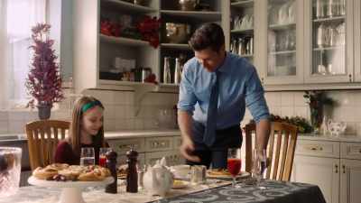 Isn't it nice to have
your breakfast smile up at you? - Match Made in Mistletoe
