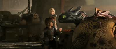 Isn't it obviousHe's in loveTrust me relationships are nothing but pain and misery - How to Train Your Dragon: The Hidden World