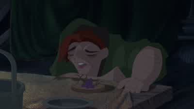 Seeds. What's different in here? Nothing. Sir. Isn't this one new? It's awfully good. It looks very - The Hunchback of Notre Dame