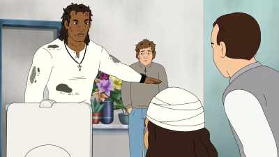 Isn't that right,
Jeff? Stop, stop. - Fired on Mars
