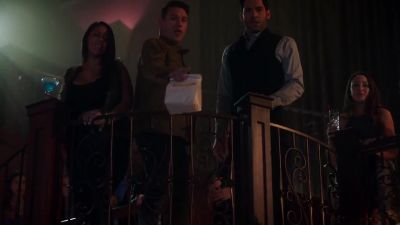 - Isn't she supposed to be on lockdown?
- Uh... - Lucifer