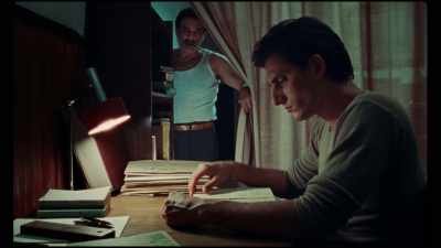 Isn't the light from the table lamp
enough for you to read? - Martin Eden