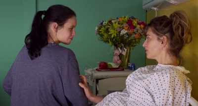 Isn't it wonderful to feel her beating
on your chest? - Parallel Mothers