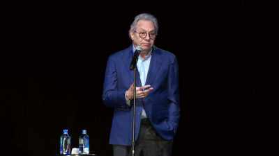 It was a blessing.
My father was a--a
bit more upbeat, - Lewis Black: Thanks for Risking Your Life