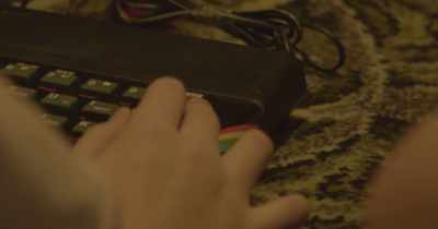 It was a block of memory, a block of screen memory, - The Rubber-Keyed Wonder