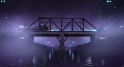 It was a dark and foggy night. - The Garfield Movie