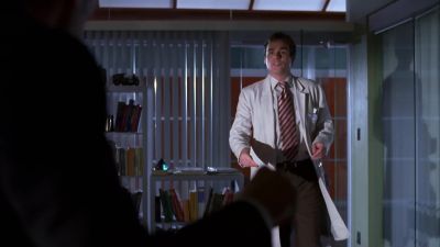 It was a date. Cuddy's negative
for all cancer markers. - House