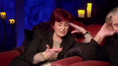 "It was a ghost.
I've never had this before." - The Osbournes Want to Believe