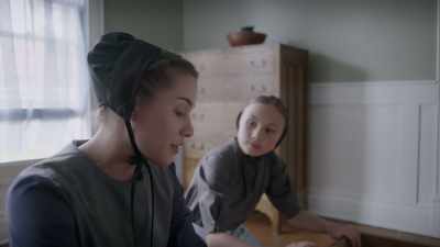           It was a gift
     for her 16th birthday, - An Amish Sin