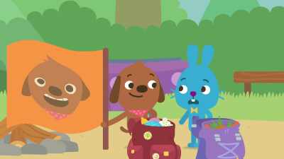It is a great flag, - Sago Mini Friends