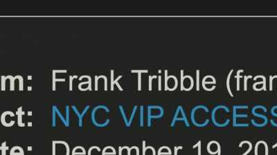 It was a guy named
Frank Tribble - Fyre Fraud