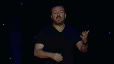 It was a joke about a trans person, - Ricky Gervais: Humanity