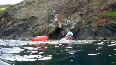 It is a little bit
like a second childhood - Jules and Greg's Wild Swim
