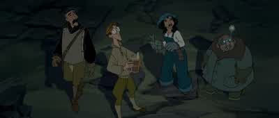 Pah It is a natural phosphorescence - Atlantis: The Lost Empire
