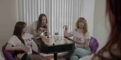 - It is a nice sleeping arrange, huh? - Night of the Dead Sorority Babes