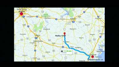 It was a programmed route that
should have taken 4 and 1/2 - Truth Hunter