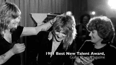 It was a proud moment
for the kid from Burbank - Randy Rhoads: Reflections of a Guitar Icon