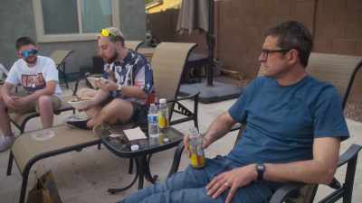 It was a puzzling formula -
playing at being racist - Louis Theroux's Forbidden America