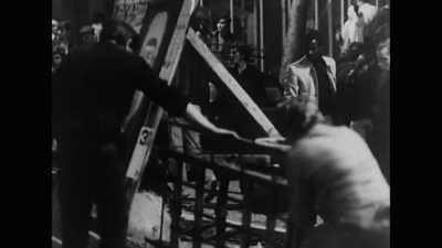 It was a real urban war between
the police and the students. - Searching for Secrets