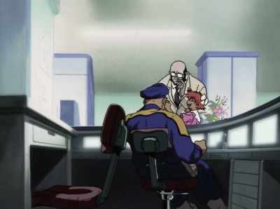 It was a shock to my daughter.
She's been so traumatized. - Cowboy Bebop