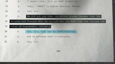 It was a significant blow - Leavenworth