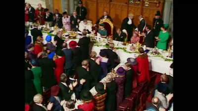 It was a speech
about standards in public life - Elizabeth Windsor