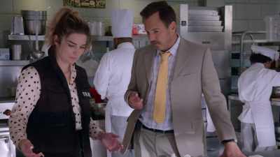 It was a stupid question, don't you think?
Look at these things. They're so perfect. - Murderville