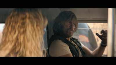 It was a war cry.
Like, "Yeah! W… Wolverines!" - The Electric State