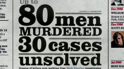 It was about any number of men
whose deaths were unexplained - Never Let Him Go