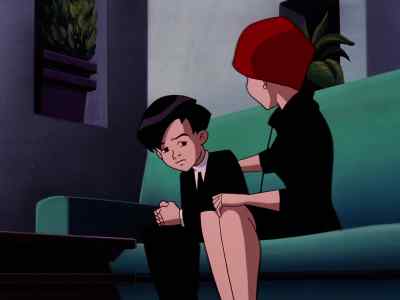 It was about Dad. - Batman Beyond