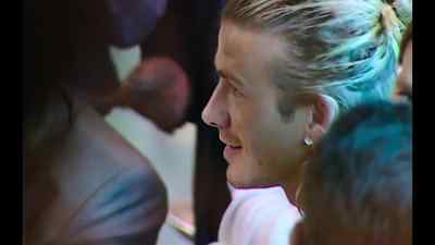 It was about gestures. - Beckham