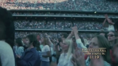 It was absolutely other-worldly. - Elton John Live: Farewell from Dodger Stadium