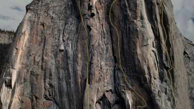 It added that element
of the unknown, - The Dawn Wall